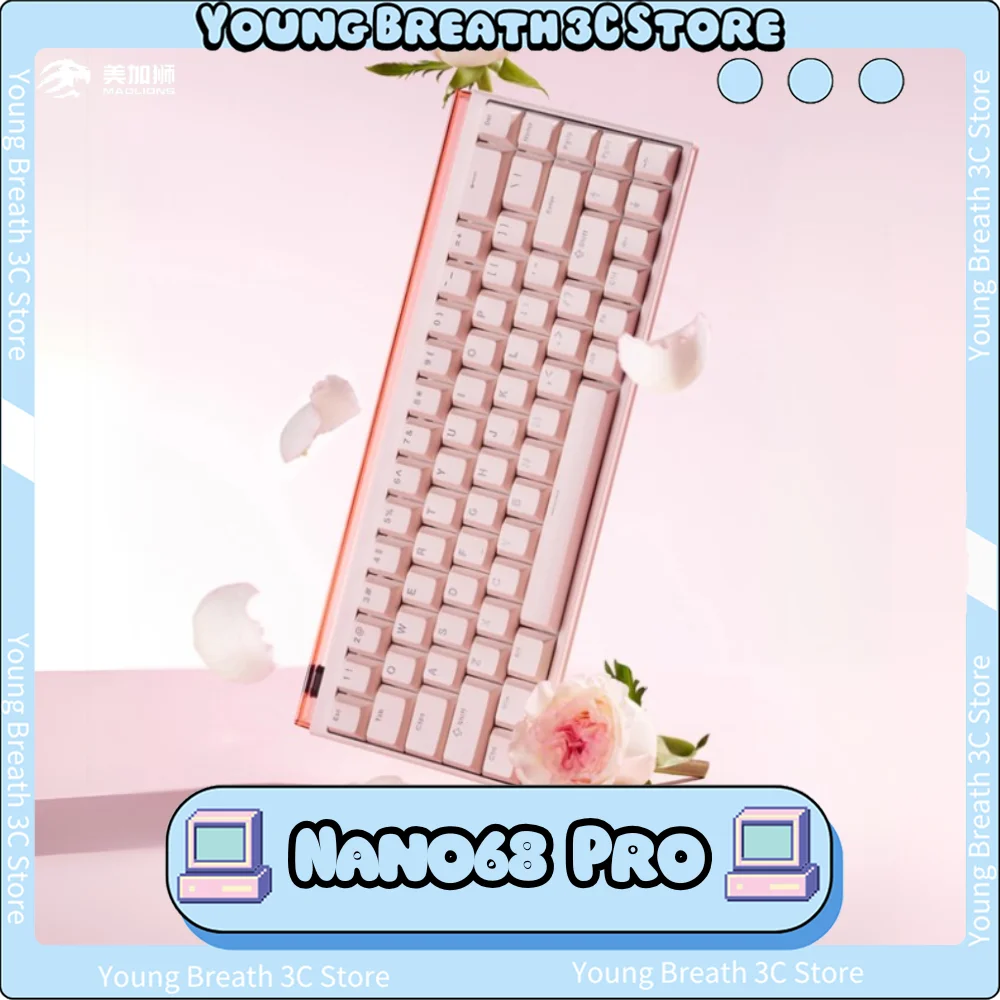 FGG Madlions NANO 68 Pro Mechanical Keyboard 8k Return Rate Magnetic Jade Esports Pro Switch Low Latency Custom Gaming Keyboar
FGG Madlions NANO 68 Pro Mechanical Keyboard 8k Return Rate Magnetic Jade Esports Pro Switch Low Latency Custom Gaming Keyboar