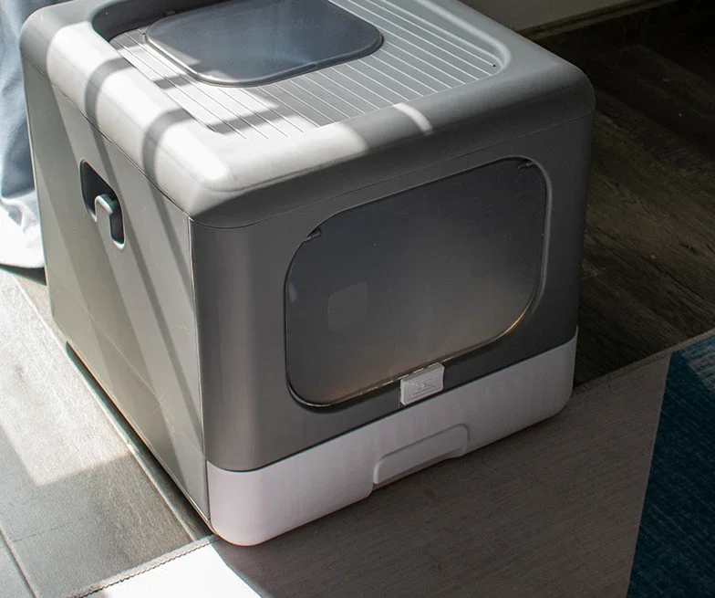 Cat litter box large fully enclosed drawer type foldable toilet anti-splash odor insulation sand box
Cat litter box large fully enclosed drawer type foldable toilet anti-splash odor insulation sand box
