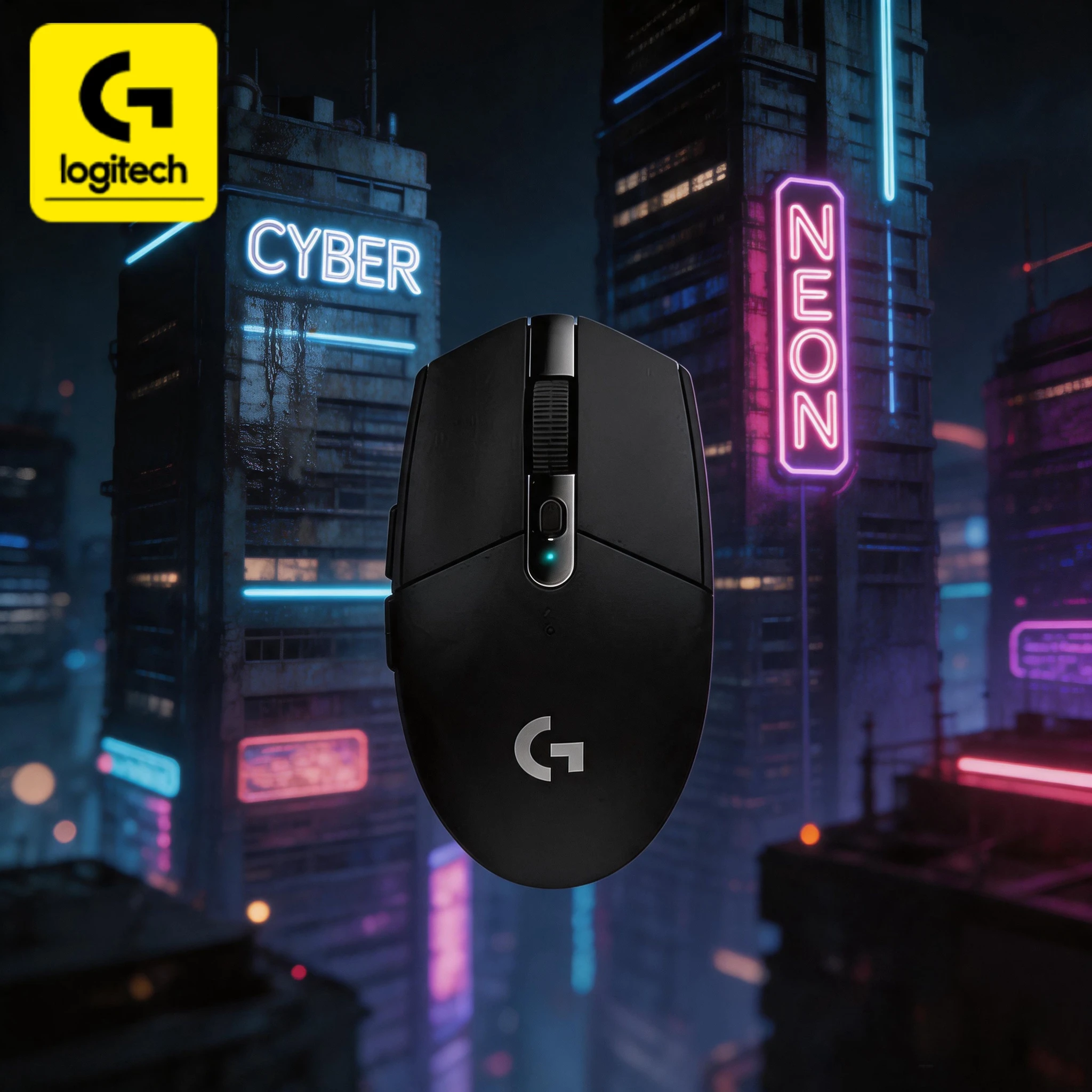 The Logitech G305/G304 symmetrical design is suitable for different hand postures, making gaming more comfortable.
The Logitech G305/G304 symmetrical design is suitable for different hand postures, making gaming more comfortable.