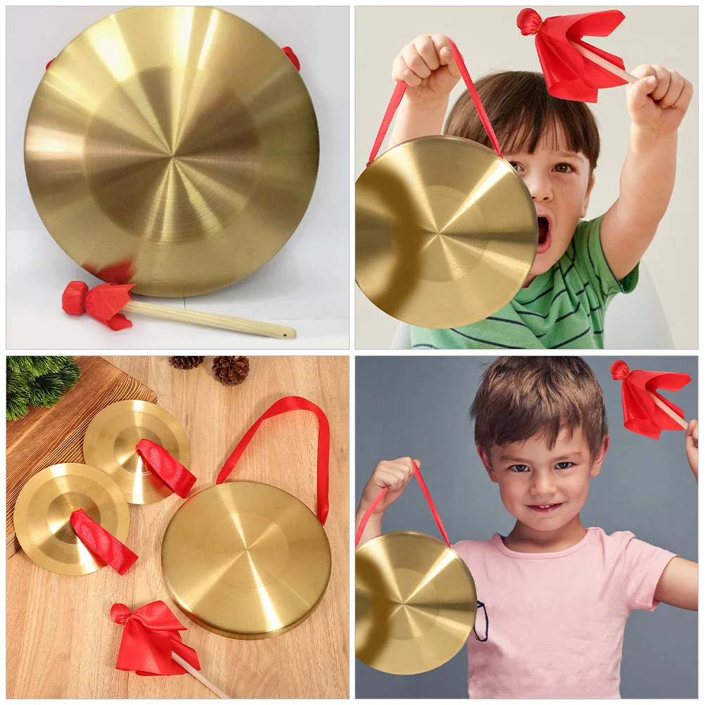 Gong Gongs and Drums Percussion Instruments Chinese Copper Mallet Stick Golden Decor
Gong Gongs and Drums Percussion Instruments Chinese Copper Mallet Stick Golden Decor