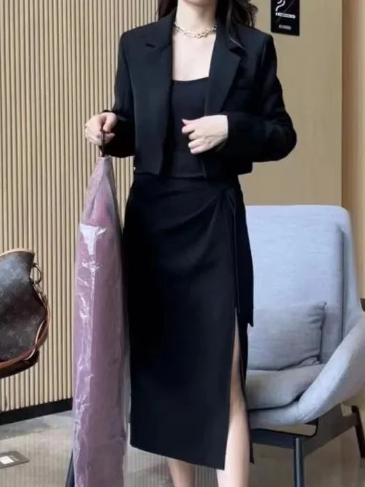 plus Size Slimming 300 Pou Suit Set Spring Autumn New Thin Tee-piece Set Korean Sle Loose Fit High Waist Long Sve
plus Size Slimming 300 Pou Suit Set Spring Autumn New Thin Tee-piece Set Korean Sle Loose Fit High Waist Long Sve