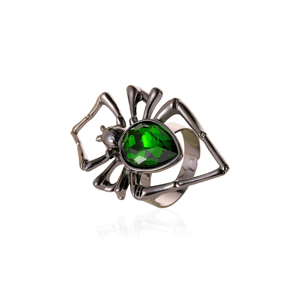 2025 Retro Fashion Creative Black Spider Zircon Ring For Men and Women Punk Hip-Hop Halloween Gifts
2025 Retro Fashion Creative Black Spider Zircon Ring For Men and Women Punk Hip-Hop Halloween Gifts