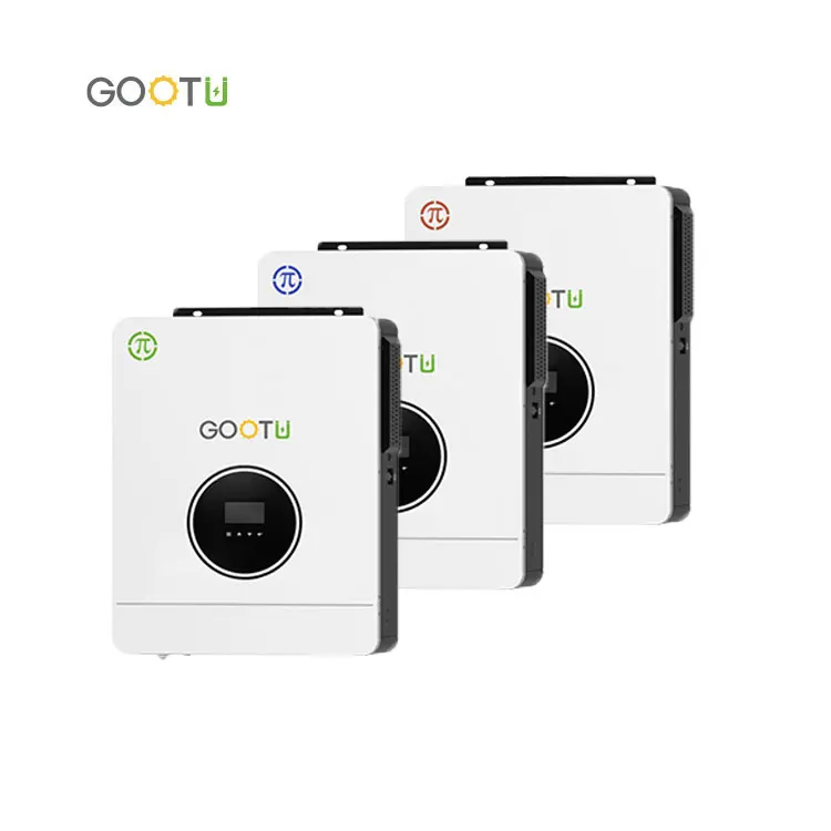 GOOTU 24V 48V On/Off Grid 4.2KW 6.2KW Solar Power Pure Sine Wave Solar Inverter With WIFI Function
GOOTU 24V 48V On/Off Grid 4.2KW 6.2KW Solar Power Pure Sine Wave Solar Inverter With WIFI Function