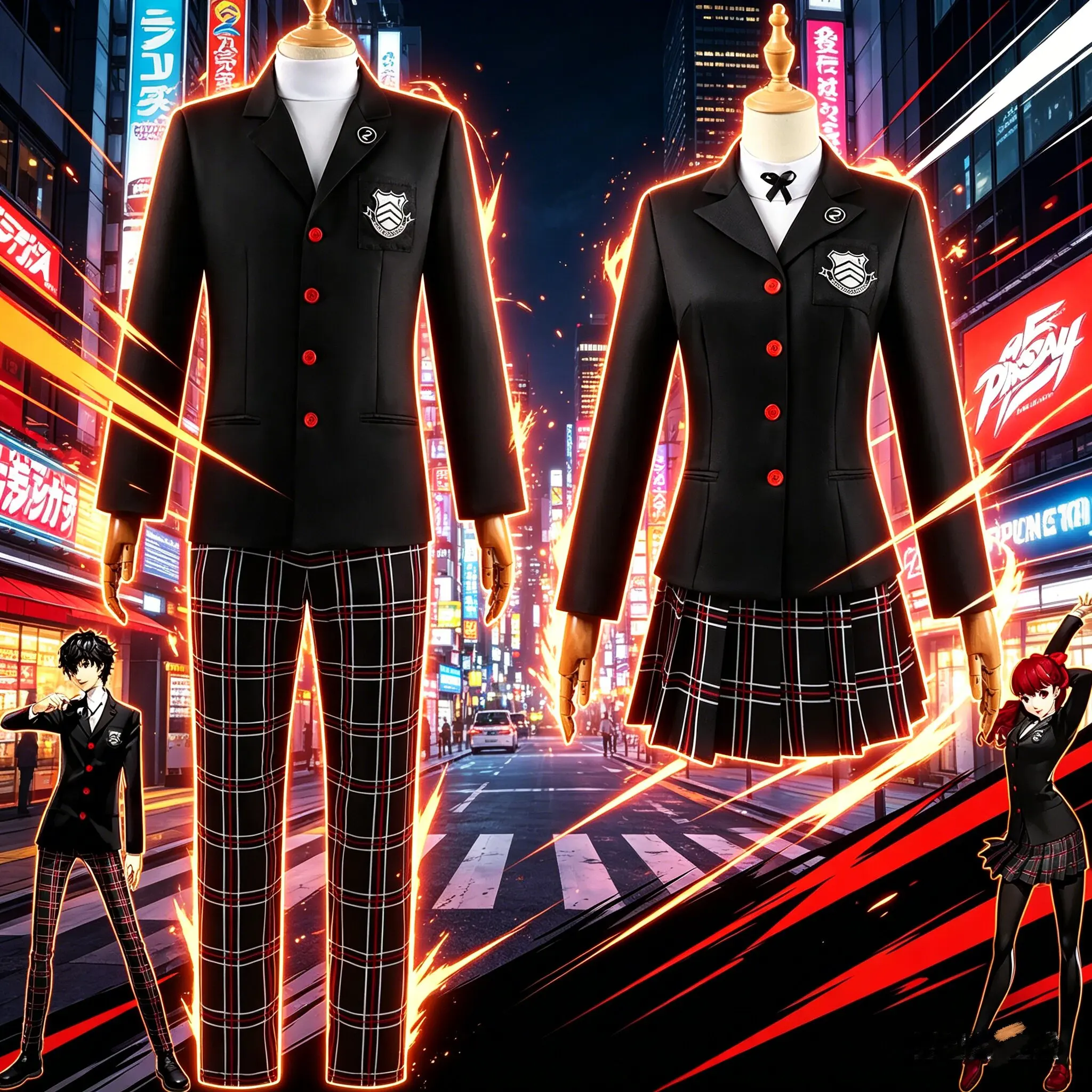 Persona 5 Kasumi Yoshizawa Cosplay Costume School Badge Suit JK Uniform Dress Halloween Party Role Play Outfit for Afult Girls
Persona 5 Kasumi Yoshizawa Cosplay Costume School Badge Suit JK Uniform Dress Halloween Party Role Play Outfit for Afult Girls