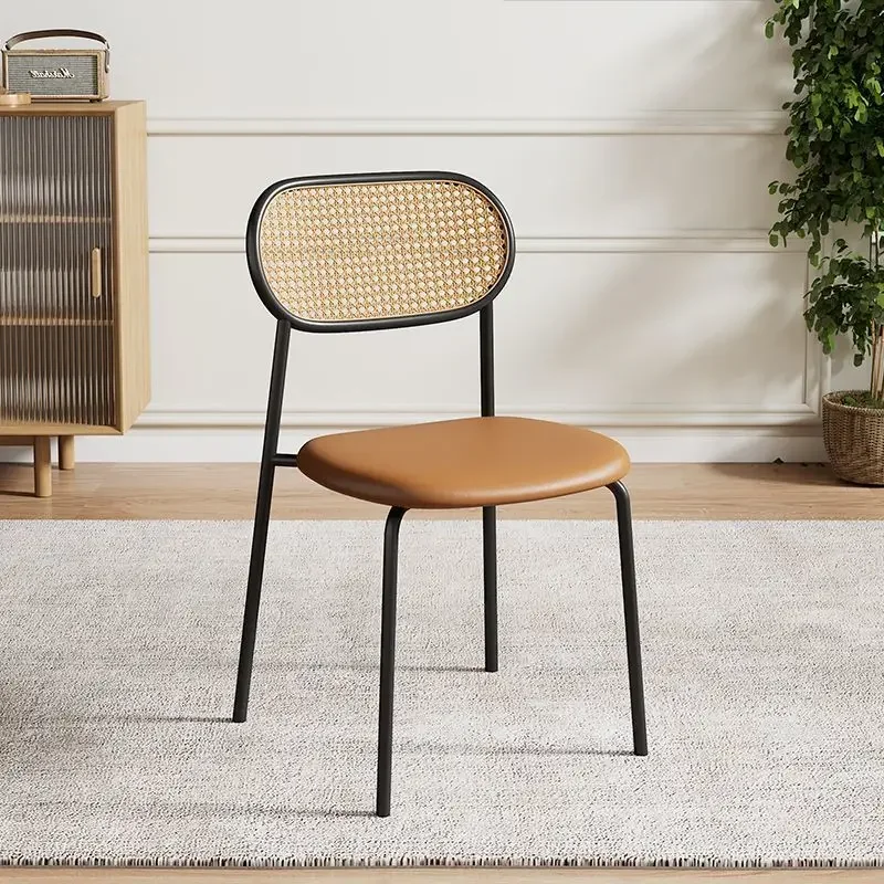 Designer Chair Chair Ins Style Nordic Iron Art Home Vine Weaving Chair Coffee Shop Leisure
Designer Chair Chair Ins Style Nordic Iron Art Home Vine Weaving Chair Coffee Shop Leisure