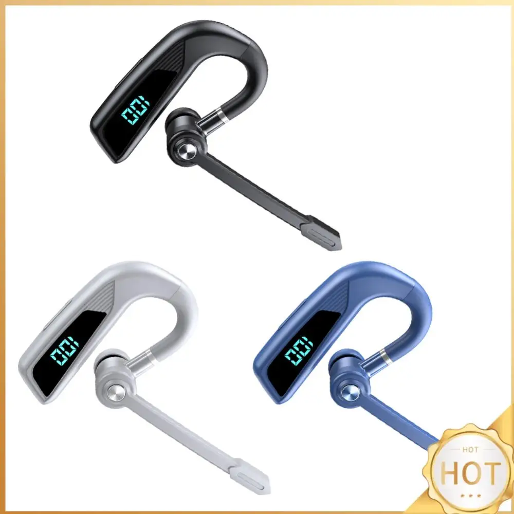 Bluetooth-Compatible 5.2+EDR Single Ear Earphone Waterproof Hands Free Headphone Wireless Earpiece for PC Tablet Cell Phone
Bluetooth-Compatible 5.2+EDR Single Ear Earphone Waterproof Hands Free Headphone Wireless Earpiece for PC Tablet Cell Phone