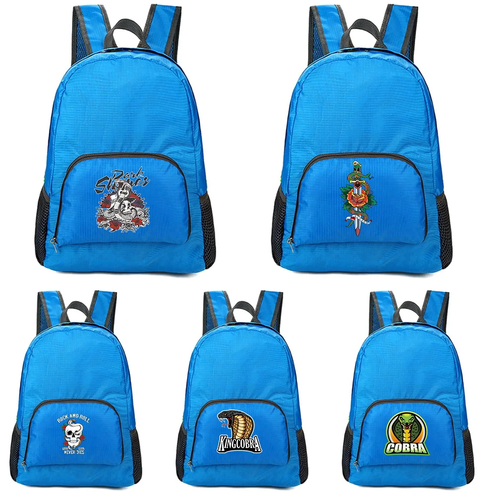 Portable Folding Backpack New Cobra Pattern Printing Folding Hiking Bag Ultra-light Outdoor Cycling Travel Backpack
Portable Folding Backpack New Cobra Pattern Printing Folding Hiking Bag Ultra-light Outdoor Cycling Travel Backpack