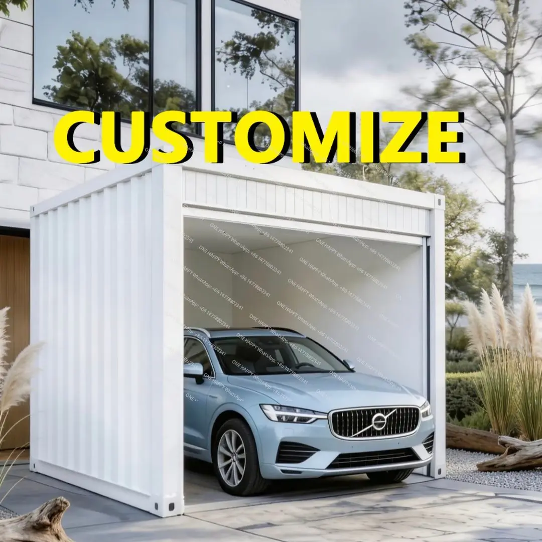 Any Size Custom Outdoor Prefab Steel Frame Storage Warehouse Removable Vehicle Parking Shed Multi Functional Fast Build Garage
Any Size Custom Outdoor Prefab Steel Frame Storage Warehouse Removable Vehicle Parking Shed Multi Functional Fast Build Garage