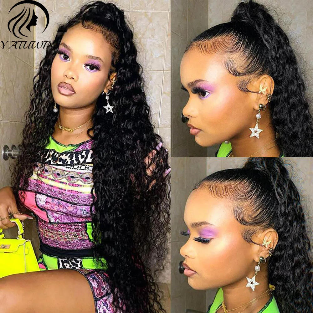 YATUWIN Water Wave Lace Front Human Hair Wigs Lace Closure Wigs For Women Human Hair Mongolian Water Wave Lace Closure Wigs
YATUWIN Water Wave Lace Front Human Hair Wigs Lace Closure Wigs For Women Human Hair Mongolian Water Wave Lace Closure Wigs