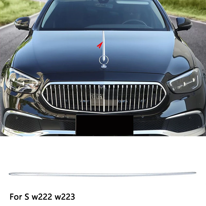 For Mercedes Benz E S Class W222 W223 W213 GLE GLS W166 W167 X167 GLC X253 Engine Hood Chrome Trim Molding For Maybach Style
For Mercedes Benz E S Class W222 W223 W213 GLE GLS W166 W167 X167 GLC X253 Engine Hood Chrome Trim Molding For Maybach Style