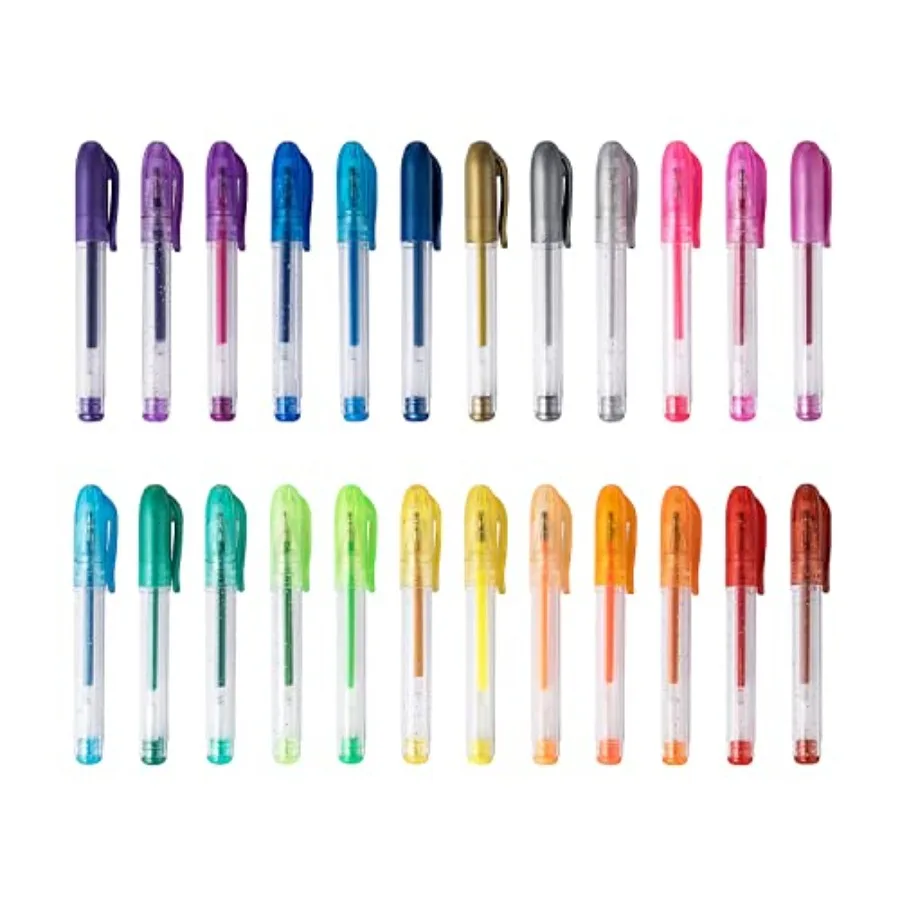 24 Pack Mini Glitter Gel Pen, Tiny Pens for School, Office and Home… 1
24 Pack Mini Glitter Gel Pen, Tiny Pens for School, Office and Home… 1