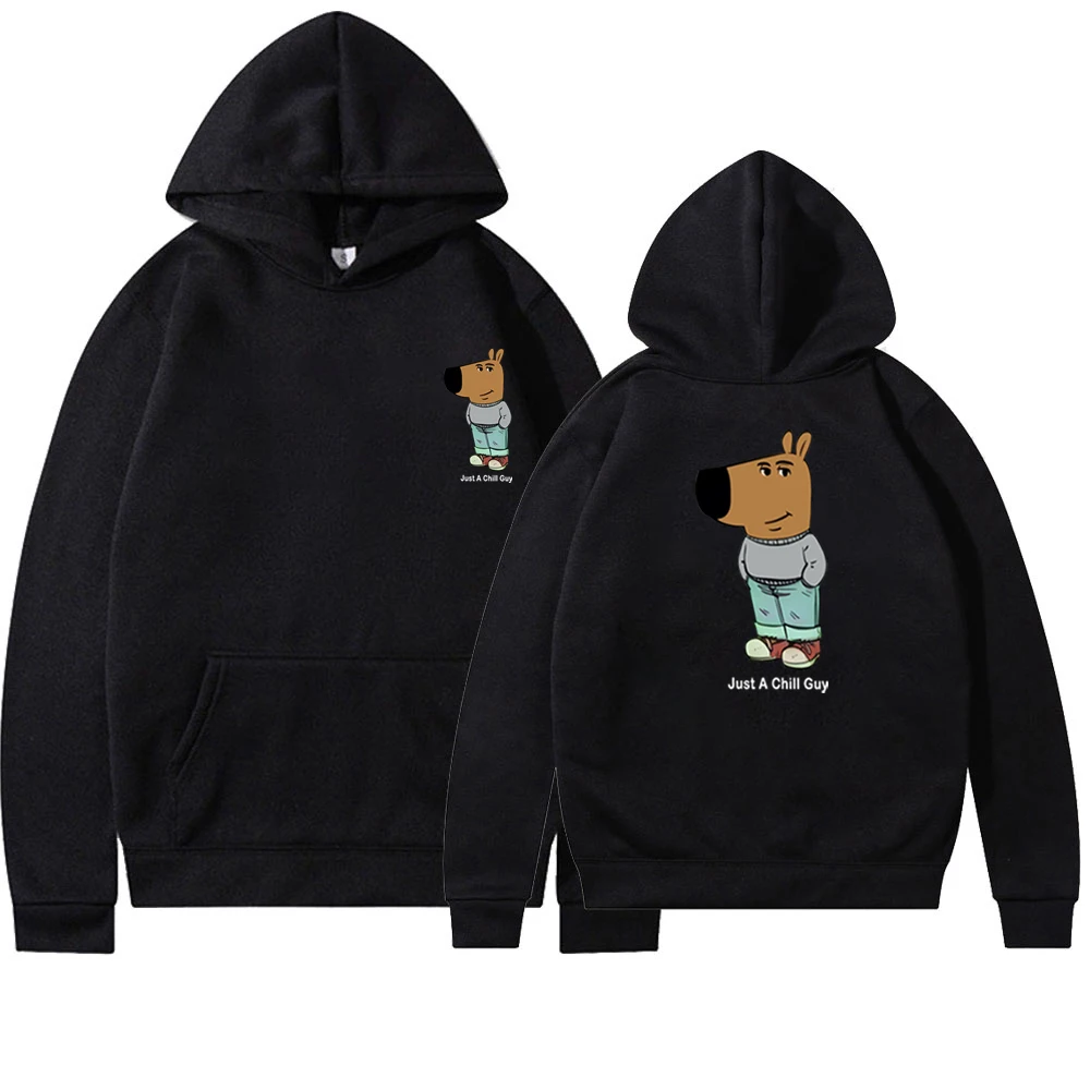 Funny Just A Chill Guy Hoodie Humor TikTok Meme Hooded Sweatshirt Funny Viral Dog Cartoon Print Pullover Unisex Trendy Hoodies
Funny Just A Chill Guy Hoodie Humor TikTok Meme Hooded Sweatshirt Funny Viral Dog Cartoon Print Pullover Unisex Trendy Hoodies