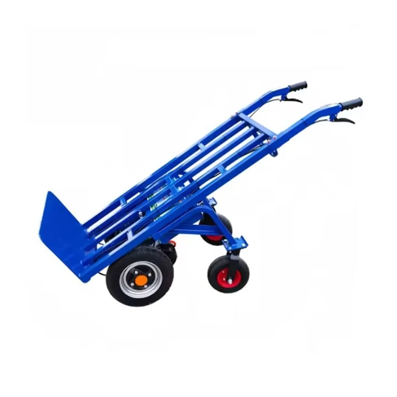 4 Wheels Electric Iron Trolley Hand Truck 500kg Capacity Portable
4 Wheels Electric Iron Trolley Hand Truck 500kg Capacity Portable