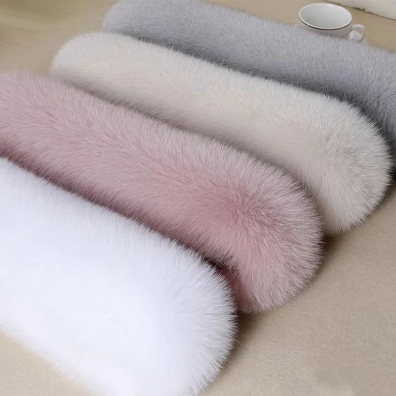 Winter Natural Fur Collar Real Fox Fur Collar Shawl 75cm Warm Real Fur Band Trimming women Coat Hat Scarf Accessories
Winter Natural Fur Collar Real Fox Fur Collar Shawl 75cm Warm Real Fur Band Trimming women Coat Hat Scarf Accessories