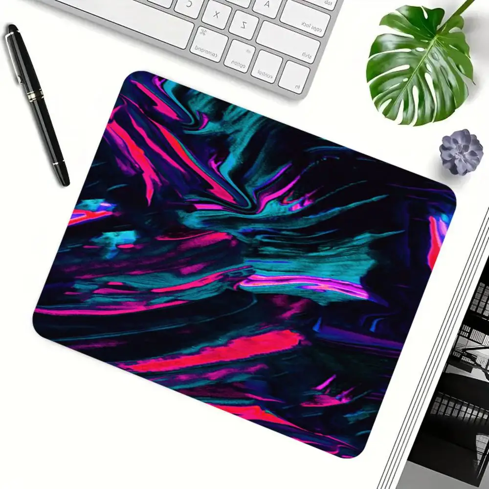 Vibrant Fluid Art Gaming Mouse Pad with Locked Edges Abstract Swirl & Marble Pattern Non-Slip Computer Mousepad for Gamer Office
Vibrant Fluid Art Gaming Mouse Pad with Locked Edges Abstract Swirl & Marble Pattern Non-Slip Computer Mousepad for Gamer Office