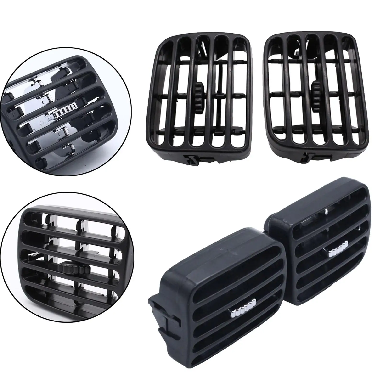 Car Interior Air Vent Grille 7701057729 7701057730 7702258375 Front Left Right for Renault Clio II Thalia i Direct Replace
Car Interior Air Vent Grille 7701057729 7701057730 7702258375 Front Left Right for Renault Clio II Thalia i Direct Replace