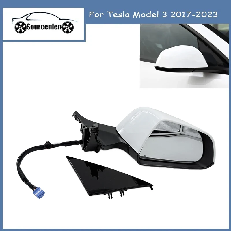 1Pc Vehicle Front Side Rearview Mirror Assembly Power Fold For Tesla Model 3 2017-2023 Car Auto Accessory 51167177128
1Pc Vehicle Front Side Rearview Mirror Assembly Power Fold For Tesla Model 3 2017-2023 Car Auto Accessory 51167177128