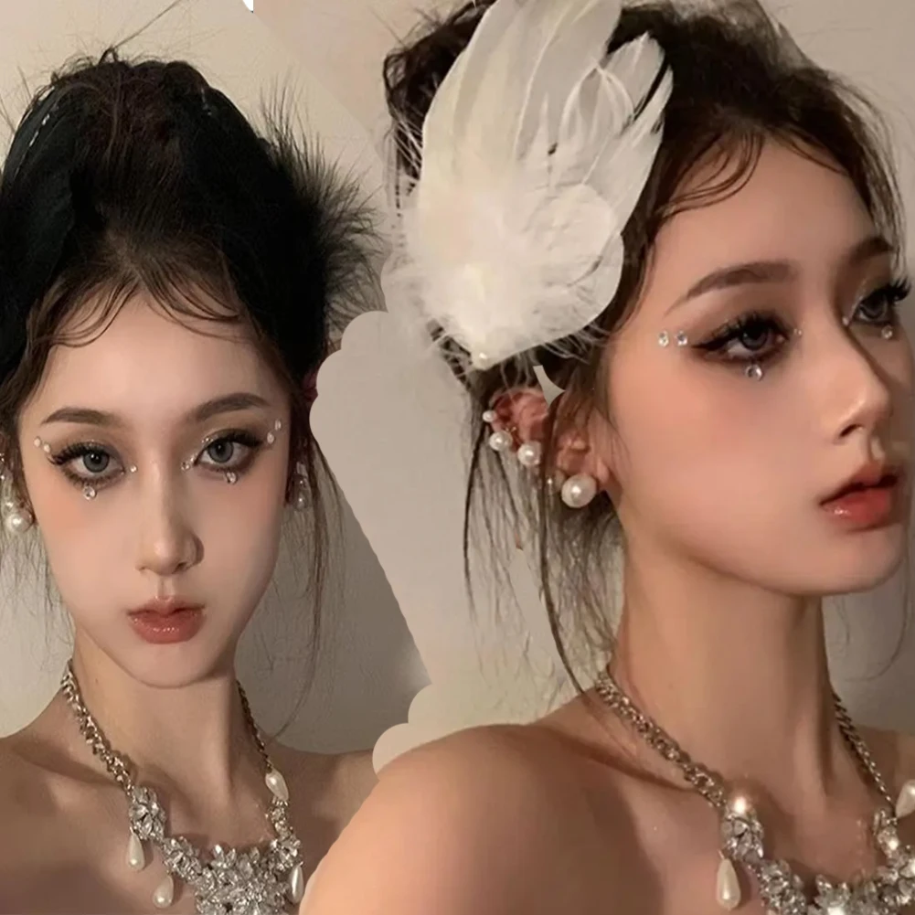 Элегантная заколка для волос с жемчугом и перьями для женщин, универсальная белая заколка-невидимка, оптовая продажа женских аксессуаров для волос
Элегантная заколка для волос с жемчугом и перьями для женщин, универсальная белая заколка-невидимка, оптовая продажа женских аксессуаров для волос