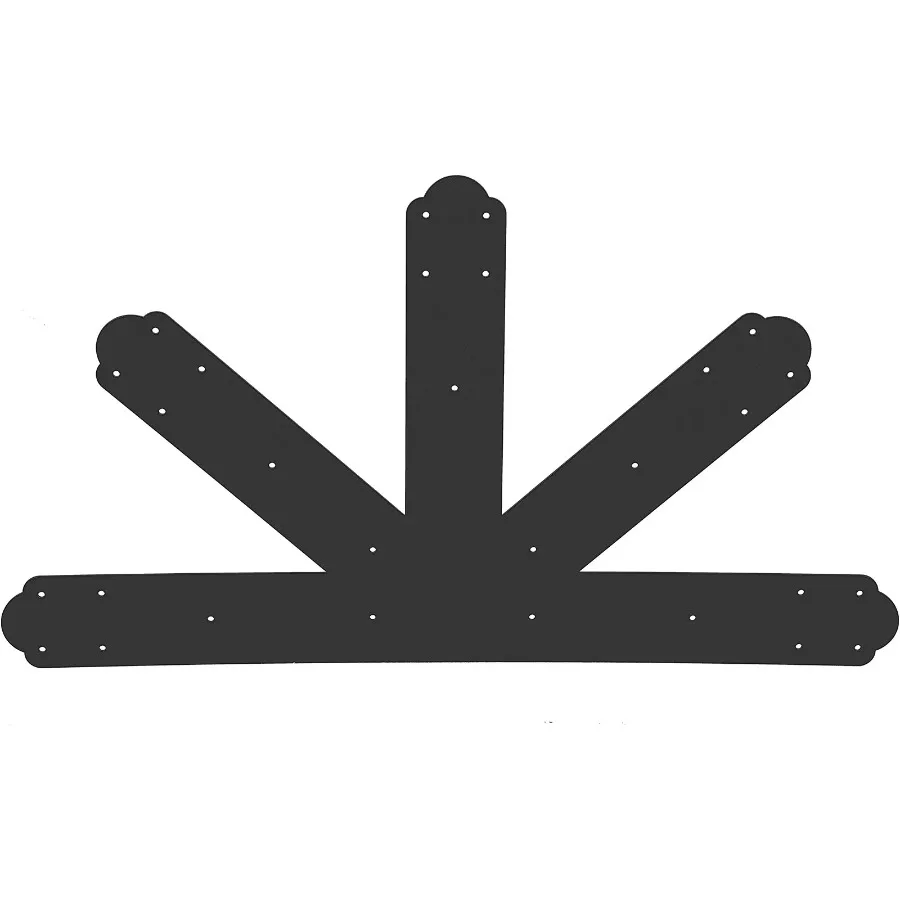 Gable Plate Black Powder-Coated Truss Connector Plates 12:12 Pitch Gable Bracket 4 mm 0.16 Steel Truss Nail Plates Drative Gab
Gable Plate Black Powder-Coated Truss Connector Plates 12:12 Pitch Gable Bracket 4 mm 0.16 Steel Truss Nail Plates Drative Gab