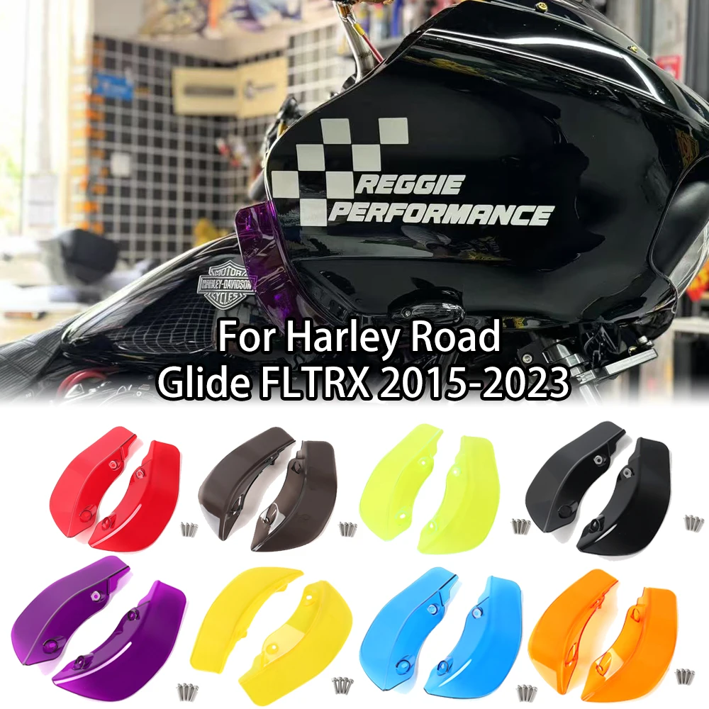 Для Harley Road Glide FLTRX 2015-2023 аксессуар для мотоцикла, обтекатель, боковые широкие воздушные дефлекторы крыла-прочная защита от ветра
Для Harley Road Glide FLTRX 2015-2023 аксессуар для мотоцикла, обтекатель, боковые широкие воздушные дефлекторы крыла-прочная защита от ветра