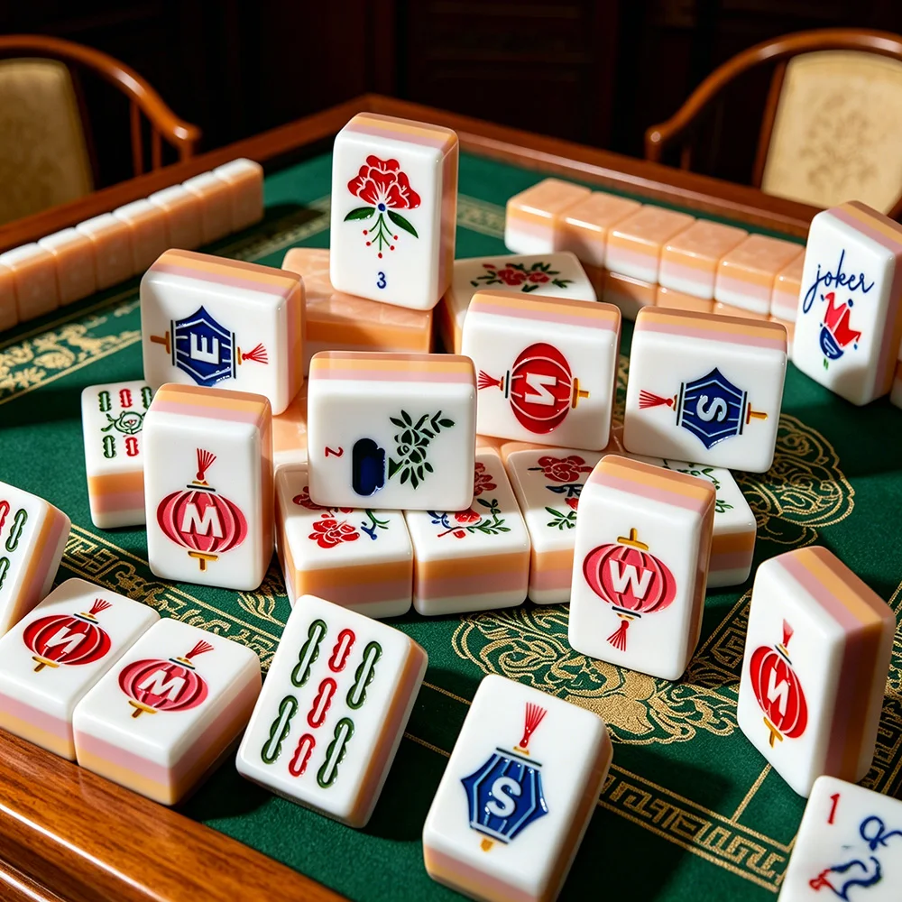 New Luxury 160pcs American Mahjong Tiles with Pearlescent Finish Portable 4 Layer Acrylic Mahjong Game Set for Home Party Gift
New Luxury 160pcs American Mahjong Tiles with Pearlescent Finish Portable 4 Layer Acrylic Mahjong Game Set for Home Party Gift
