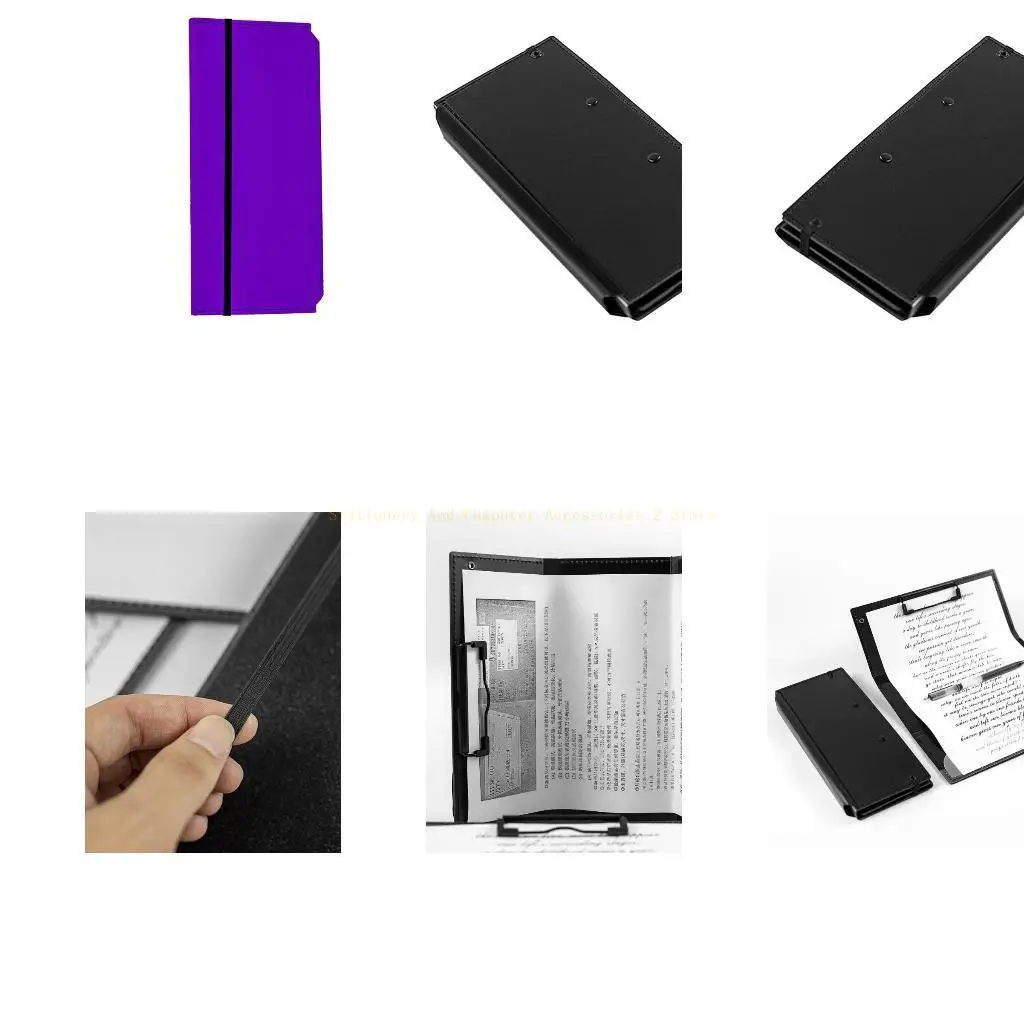 Foldable Nurse Clipboard Folding Clipboard Pocket Writing Pad with Elastic Band Foldable File Document Folder for Office
Foldable Nurse Clipboard Folding Clipboard Pocket Writing Pad with Elastic Band Foldable File Document Folder for Office