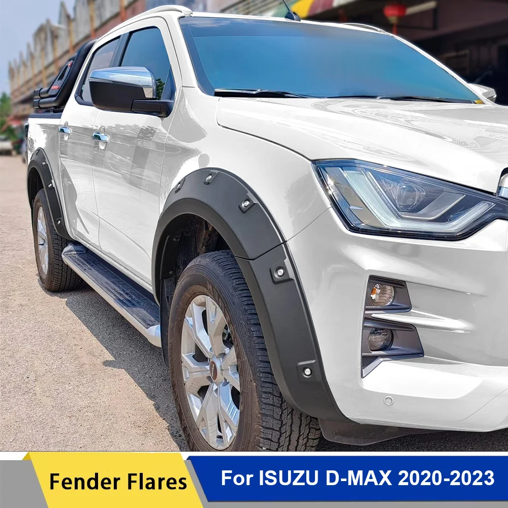 Pocket Riveted Wheel Arch Fender Flares For ISUZU D-MAX Dmax 2020 2021 2022 2023 Mudguards Double Cabin Off road Car Accessories
Pocket Riveted Wheel Arch Fender Flares For ISUZU D-MAX Dmax 2020 2021 2022 2023 Mudguards Double Cabin Off road Car Accessories