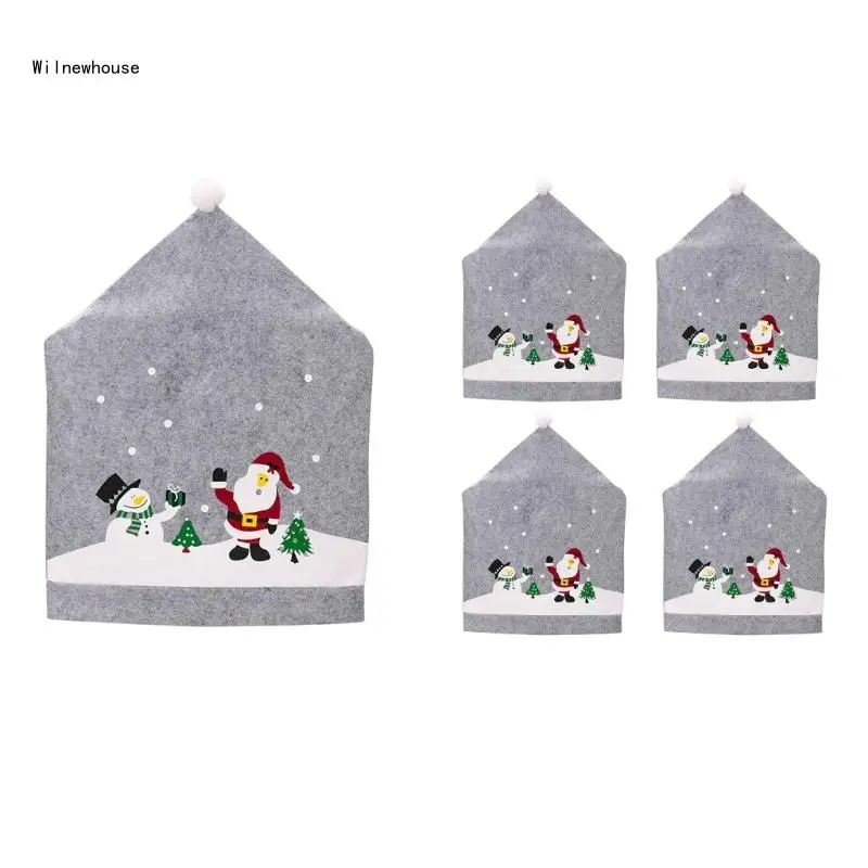 Christmas Chair Cover Gray Cartoon Santa Hat Chair Back Cover Christmas Decoration Dropship
Christmas Chair Cover Gray Cartoon Santa Hat Chair Back Cover Christmas Decoration Dropship