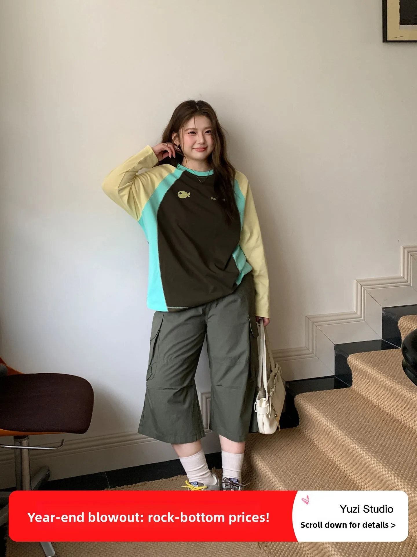 Женский свитшот большого размера YUZI, круглый Ne Oversize oulder Sve Color Blo Design, хлопковый длинный топ в стиле ретро
Женский свитшот большого размера YUZI, круглый Ne Oversize oulder Sve Color Blo Design, хлопковый длинный топ в стиле ретро