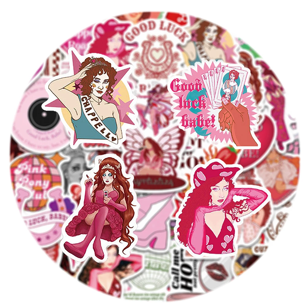 10/30/52pcs Singer Chappell Roan Graffiti Stickers Cool Cartoon Sticker Pack DIY Phone Suitcase Album Decals Decoration Supplies
10/30/52pcs Singer Chappell Roan Graffiti Stickers Cool Cartoon Sticker Pack DIY Phone Suitcase Album Decals Decoration Supplies