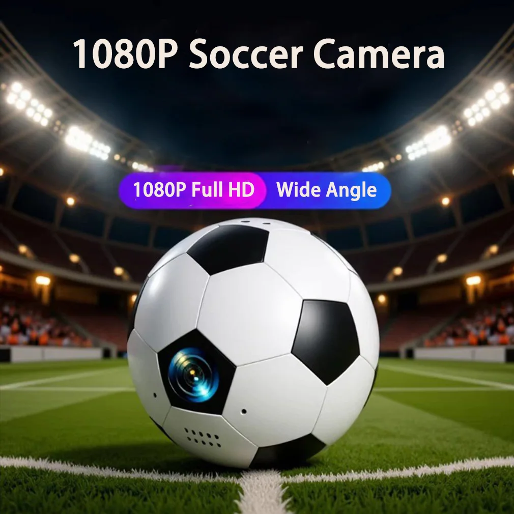 1080P Full HD Thumb Camera Portable 120° Wide-angle Outdoor Sport Small Soccer Shape Camcorder Wearable Keychain Video Recorder
1080P Full HD Thumb Camera Portable 120° Wide-angle Outdoor Sport Small Soccer Shape Camcorder Wearable Keychain Video Recorder