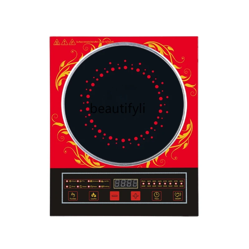 Black crystal board household intelligent waterproof touch induction cooker panel
Black crystal board household intelligent waterproof touch induction cooker panel