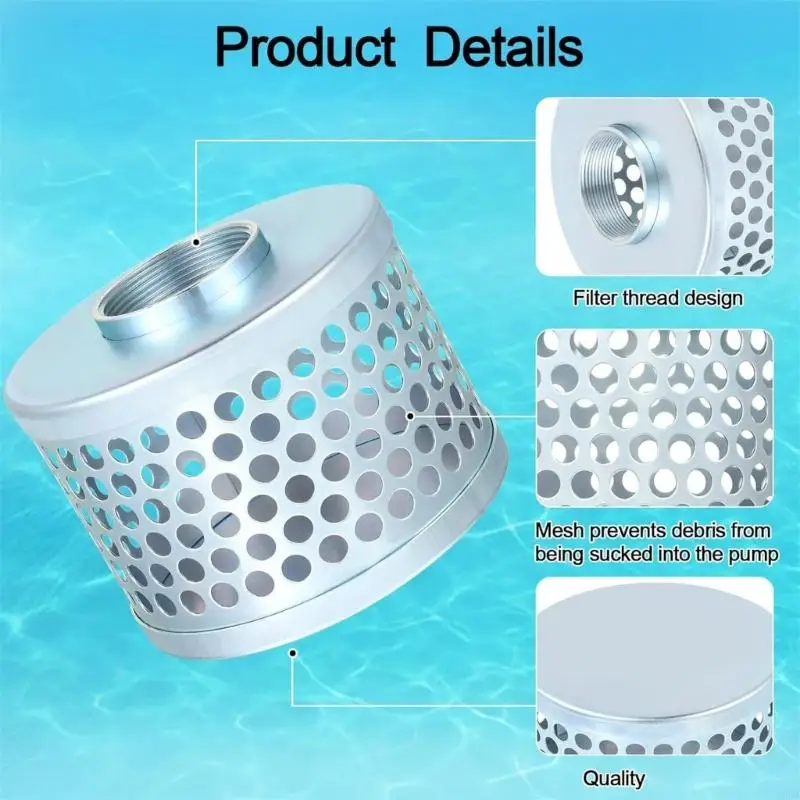 Solid Reduction Suction Filter Corrosion Resistant Pump Strainer Basket For Pump Round Hole Design for NPT NPSH Fittings
Solid Reduction Suction Filter Corrosion Resistant Pump Strainer Basket For Pump Round Hole Design for NPT NPSH Fittings