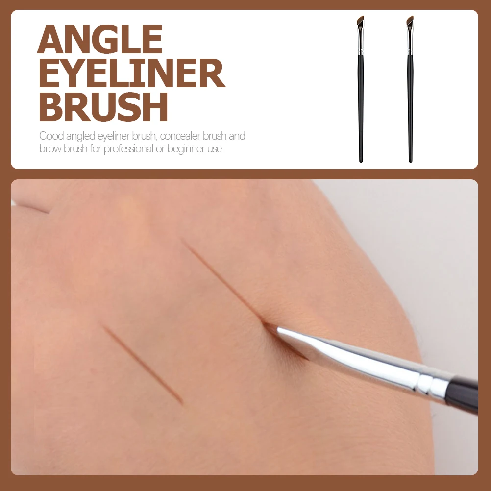 2Pcs Angled Eyebrow Brush Soft Touch Makeup Brush for Girls Dual Use Eyeliner Brow Concealer Precision Flat Edge
2Pcs Angled Eyebrow Brush Soft Touch Makeup Brush for Girls Dual Use Eyeliner Brow Concealer Precision Flat Edge