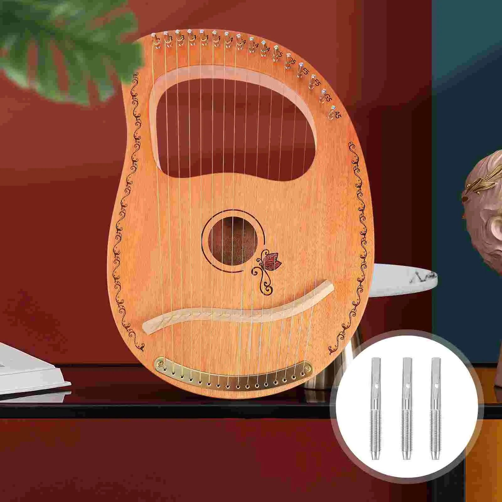 3 Pcs Laiya String Nails Instruments Professional Lyre Harp Part Major Replacement Peg Metal Accessory Strudy Tuning
3 Pcs Laiya String Nails Instruments Professional Lyre Harp Part Major Replacement Peg Metal Accessory Strudy Tuning
