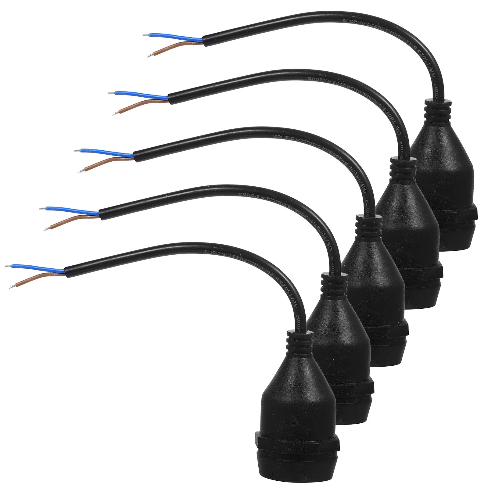 5pcs Waterproof Lamp Socket E27 Rubber Copper Hanging Light Holder For Kitchen Living Room Office Ceiling Lamp Replacement
5pcs Waterproof Lamp Socket E27 Rubber Copper Hanging Light Holder For Kitchen Living Room Office Ceiling Lamp Replacement