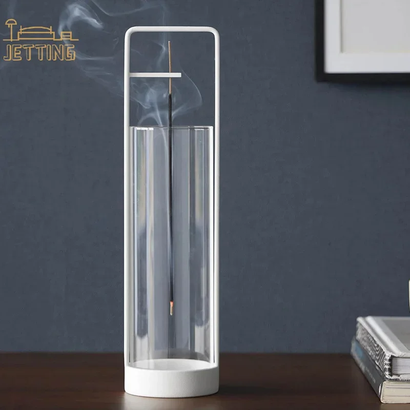 Incense Holder For Sticks, Anti-Ash Flying Incense Burner, Detachable Glass Ash Catcher For Home Decor Yoga Meditation
Incense Holder For Sticks, Anti-Ash Flying Incense Burner, Detachable Glass Ash Catcher For Home Decor Yoga Meditation