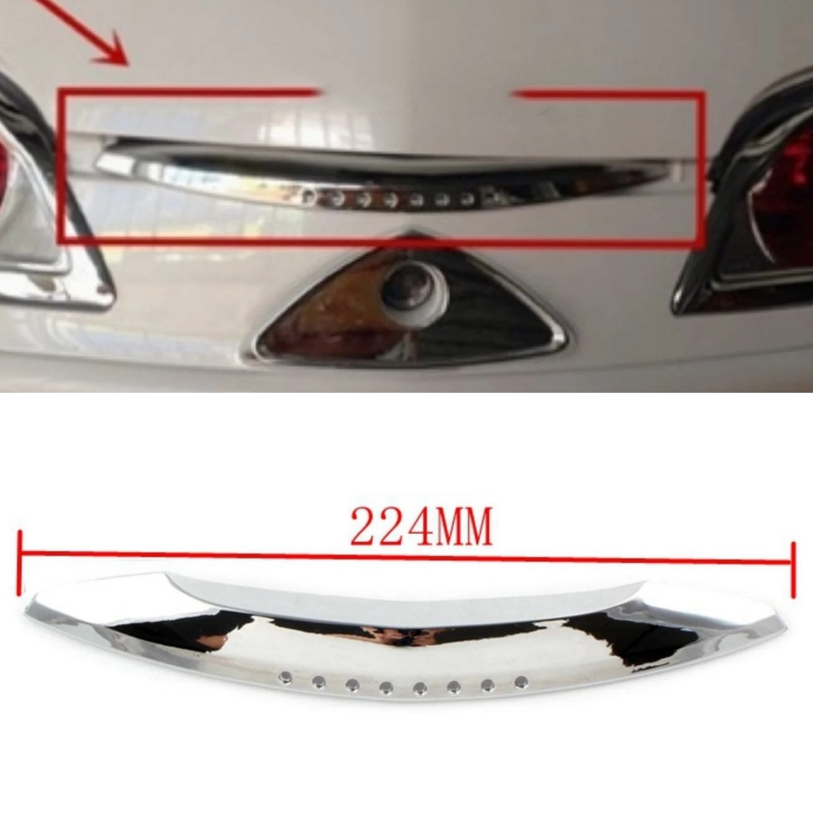 Chrome Motorbike Rear Trunk Handle Trim Decorative Cover Box For Honda Goldwing GL1800 2001-2011 Accessories
Chrome Motorbike Rear Trunk Handle Trim Decorative Cover Box For Honda Goldwing GL1800 2001-2011 Accessories