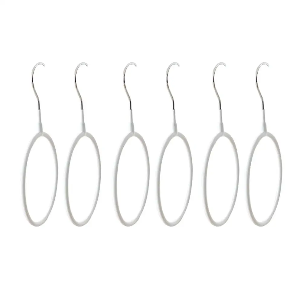 5Pcs Stainless Steel PVC Coated Closet Ring Hangers White Round Belt Scarf Necktie Hanger Anti Rust Smooth
5Pcs Stainless Steel PVC Coated Closet Ring Hangers White Round Belt Scarf Necktie Hanger Anti Rust Smooth
