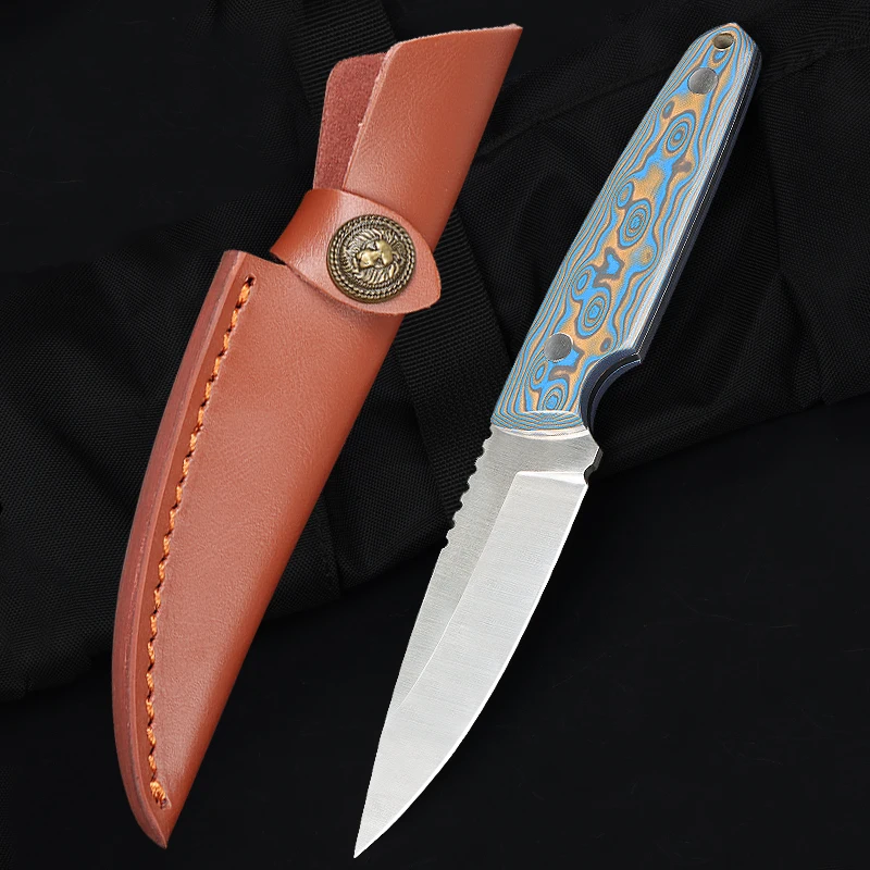 Trskt 440c Hunting Knife,Tactical Outdoor Knifes,Camping Survival Knives,Rescue Knives G10 Handle Leather Sheath Dropshipping
Trskt 440c Hunting Knife,Tactical Outdoor Knifes,Camping Survival Knives,Rescue Knives G10 Handle Leather Sheath Dropshipping
