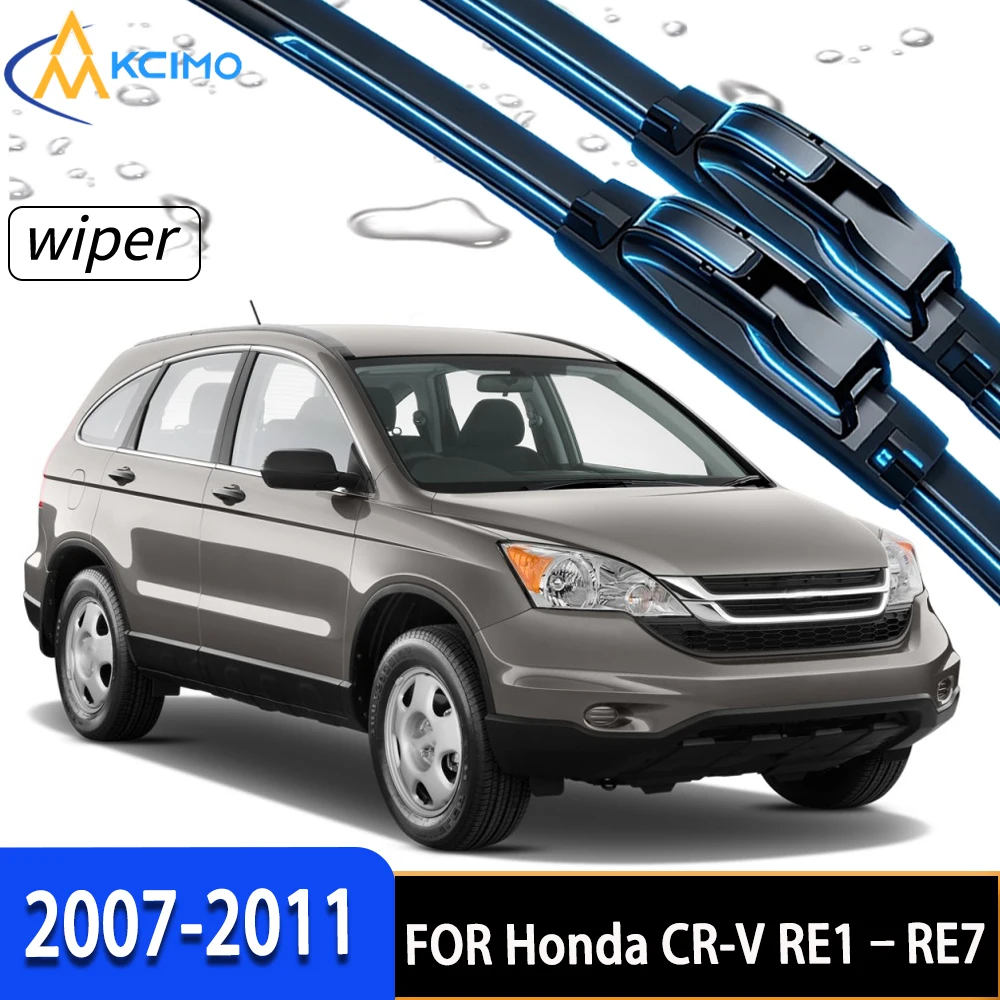 2Pcs Front Windshield Wiper Blades For Honda CR-V RE1–RE7 2007-2011, High-Density Rubber Stable Wiping Direct Replacement
2Pcs Front Windshield Wiper Blades For Honda CR-V RE1–RE7 2007-2011, High-Density Rubber Stable Wiping Direct Replacement