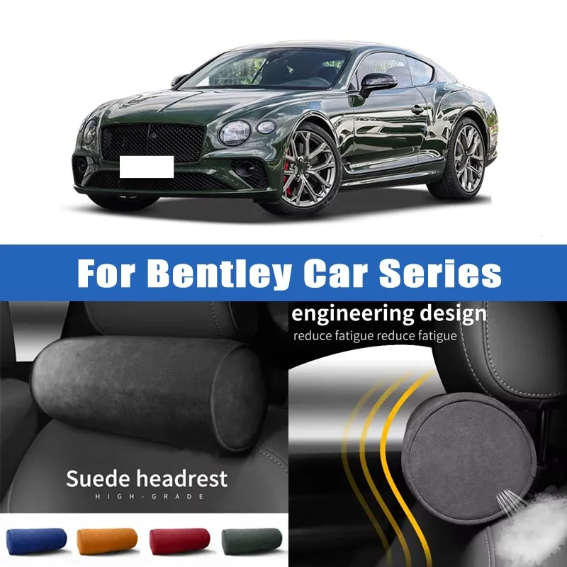 Top Quality Car Headrest Neck Support Seat Soft Neck Pillow Breathable For Bentley Continental GT Flying Spur Bentayga Mulsanne
Top Quality Car Headrest Neck Support Seat Soft Neck Pillow Breathable For Bentley Continental GT Flying Spur Bentayga Mulsanne