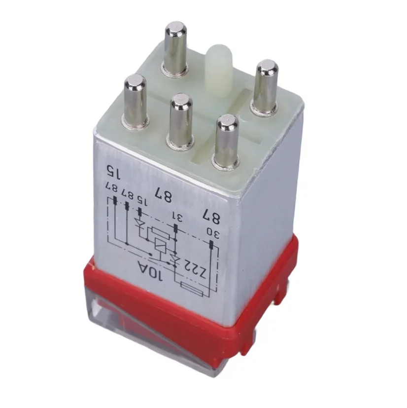 For Mercedes ABS Overload Protection Relay Compatible With W124 W126 W201 For R107 12V 10A Electrical Part 2015400845
For Mercedes ABS Overload Protection Relay Compatible With W124 W126 W201 For R107 12V 10A Electrical Part 2015400845