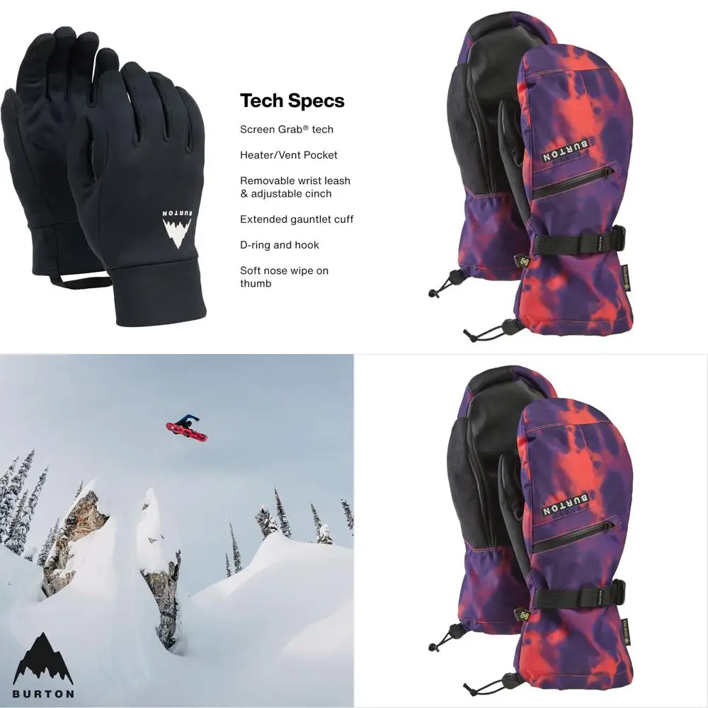 Водонепроницаемые изолированные зимние варежки с сенсорным экраном и съемной подкладкой
Водонепроницаемые изолированные зимние варежки с сенсорным экраном и съемной подкладкой