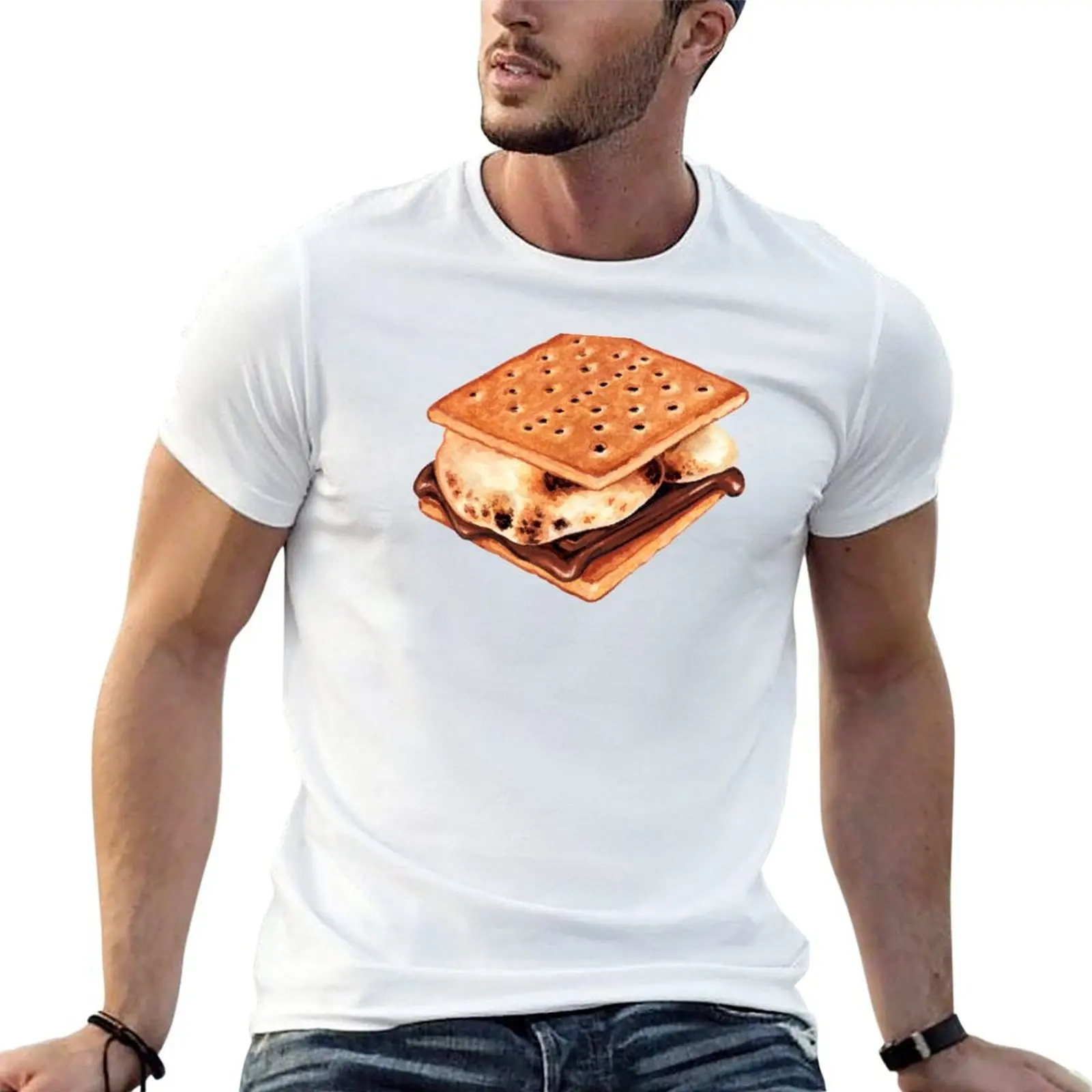 S'mores Pattern - Brown T-Shirt man t shirt graphic black cotton t-shirt plain for man package T-Shirt
S'mores Pattern - Brown T-Shirt man t shirt graphic black cotton t-shirt plain for man package T-Shirt