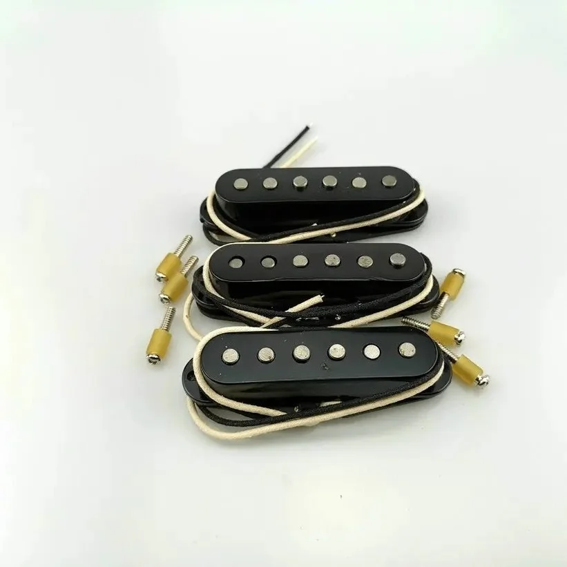Guitar Pickups SSL1 Alnico5 Single coil Pickup Vintage Staggered Black Set
Guitar Pickups SSL1 Alnico5 Single coil Pickup Vintage Staggered Black Set