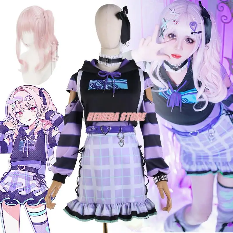 Pre-Sales Akiyama Mizuki Cosplay Costumes Anime Clothing With Backpack Wig Girl Top Project Sekai Colorful Stage Feat 25-ji
Pre-Sales Akiyama Mizuki Cosplay Costumes Anime Clothing With Backpack Wig Girl Top Project Sekai Colorful Stage Feat 25-ji