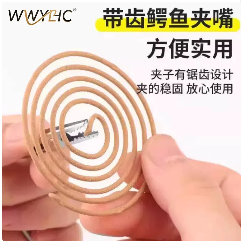 Suitable for Double-head Metal Mosquito Coil Clip Outdoor Mosquito Repellent Plate Holder Vertical Bracket Universal Bending
Suitable for Double-head Metal Mosquito Coil Clip Outdoor Mosquito Repellent Plate Holder Vertical Bracket Universal Bending