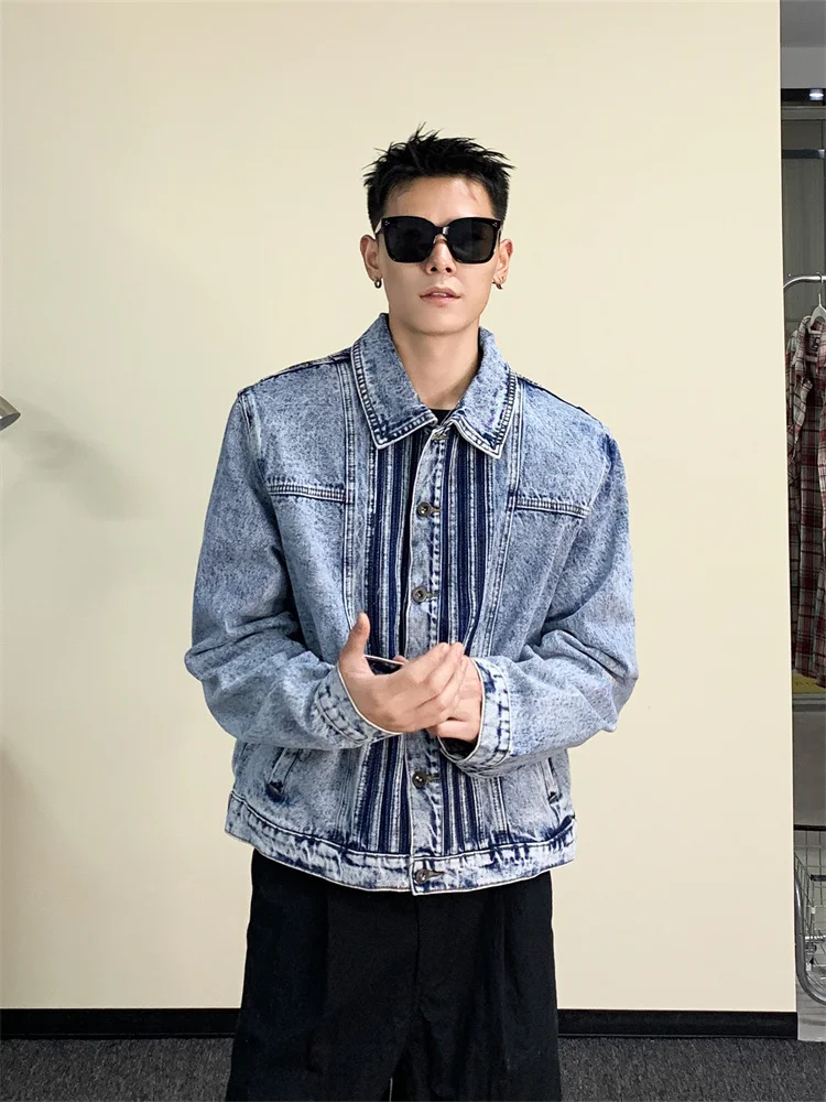 Мужской джинсовый костюм: куртка и брюки, повседневный комплект для осени, винтажный, премиум-класса, для отдыха и спорта
Мужской джинсовый костюм: куртка и брюки, повседневный комплект для осени, винтажный, премиум-класса, для отдыха и спорта