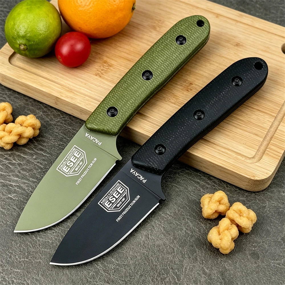 D2 Steel Fixed‑Blade Knife with Black/Green Micarta Handle, Premium Multi‑Tool for Outdoor Hunting Survival Camping EDC
D2 Steel Fixed‑Blade Knife with Black/Green Micarta Handle, Premium Multi‑Tool for Outdoor Hunting Survival Camping EDC
